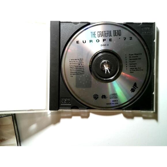Grateful Dead - Europe '72 - 2 CD Set - Classic Live Album - Warner Bros. 2668-2 - Picture 5 of 6